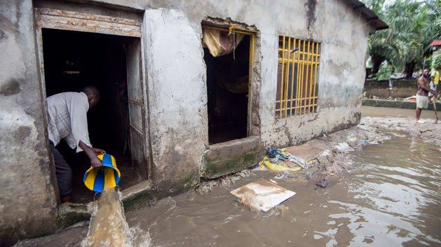 Kisangani : des morts et des dégâts matériels après une pluie torrentielle
