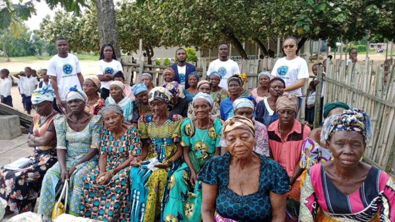 Kisangani : À Mangobo, la fondation « Tomisunga » pose des gestes d’humanisme aux femmes veuves