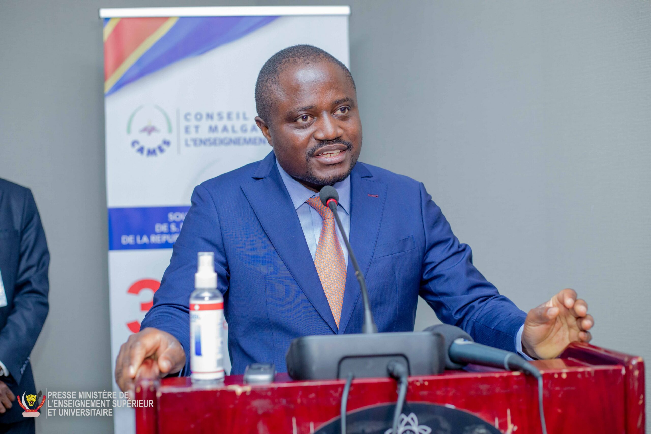 ESU: Muhindo Nzangi lance les travaux des experts du CAMES à Kinshasa