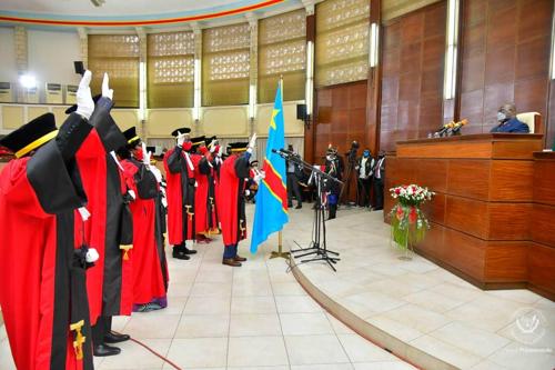 Cour constitutionnelle : Tshisekedi prend acte de la prestation de trois nouveaux juges