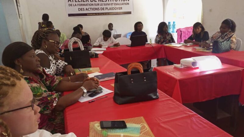 KISANGANI / Suivi et évaluation des Plaidoyers : RSLF outille ses membres et déroule un plan stratégique