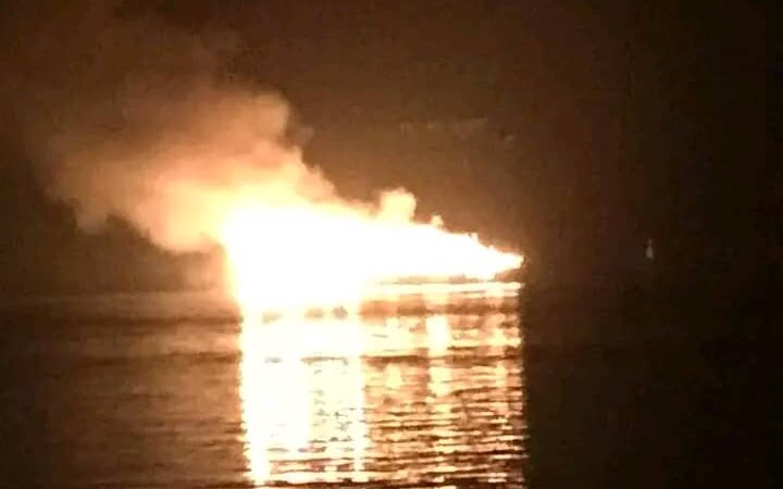 Tshopo: Un soir cauchemardesque,une baleinière prend feu sur le fleuve Congo et consume des nombreuses vies à Kisangani