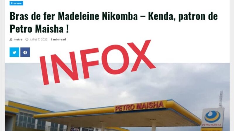 FAUX: Aucun bras de fer n’existe entre Nikomba et Kenda