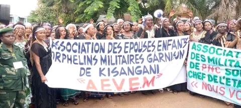 Kisangani : Veuves et orphelins des militaires et policiers aux anges