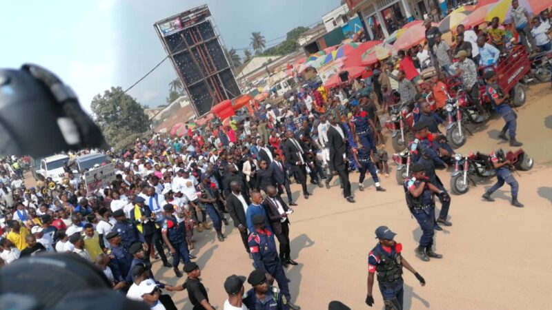Kisangani: Forte procession à pied à la gloire de Nikomba, Kabondo et Makiso en ébullition