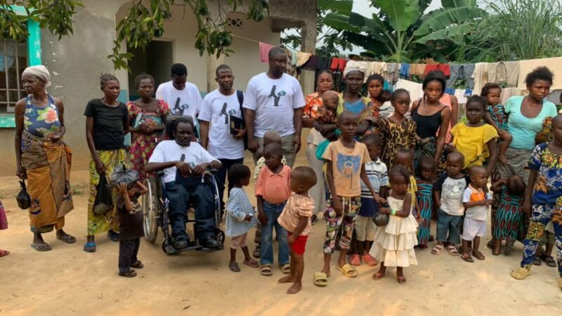 Kisangani : Ces gestes de charité posés par l’Asbl GAW & C aux enfants malnutris repérés au centre Médical la Source