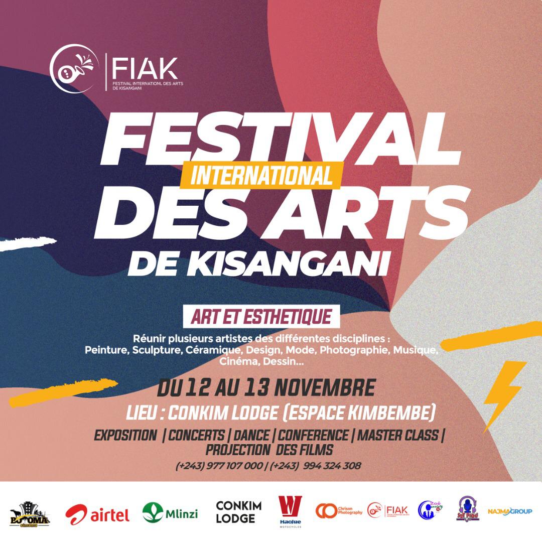 Culture : Le festival International des Arts annonce ses couleurs ce samedi à Kisangani